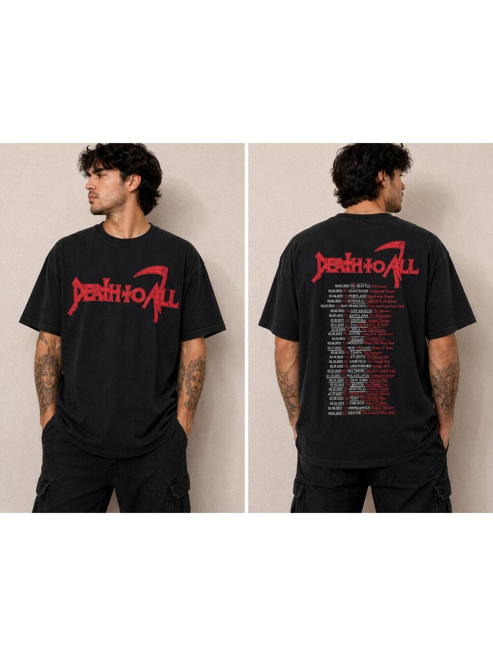 Death To All Graphic Band T-Shirt